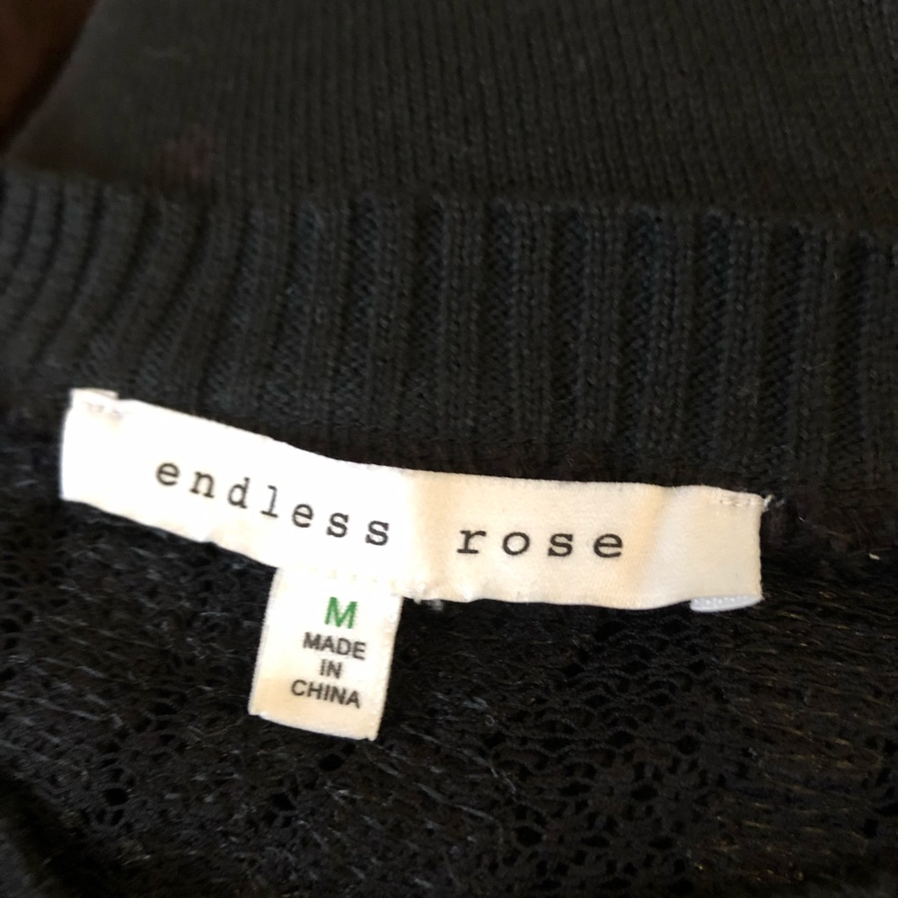 HP! ENDLESS ROSE BLACK MILLENNIUM BLOUSE - Picture 6 of 8
